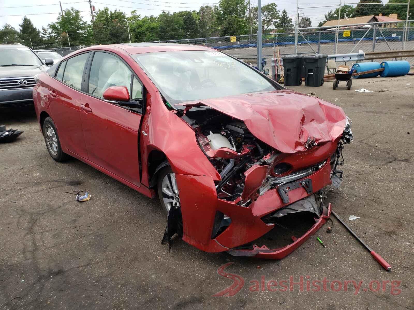 JTDKARFU8J3061701 2018 TOYOTA PRIUS