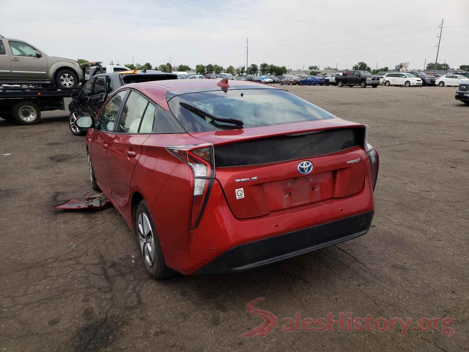 JTDKARFU8J3061701 2018 TOYOTA PRIUS