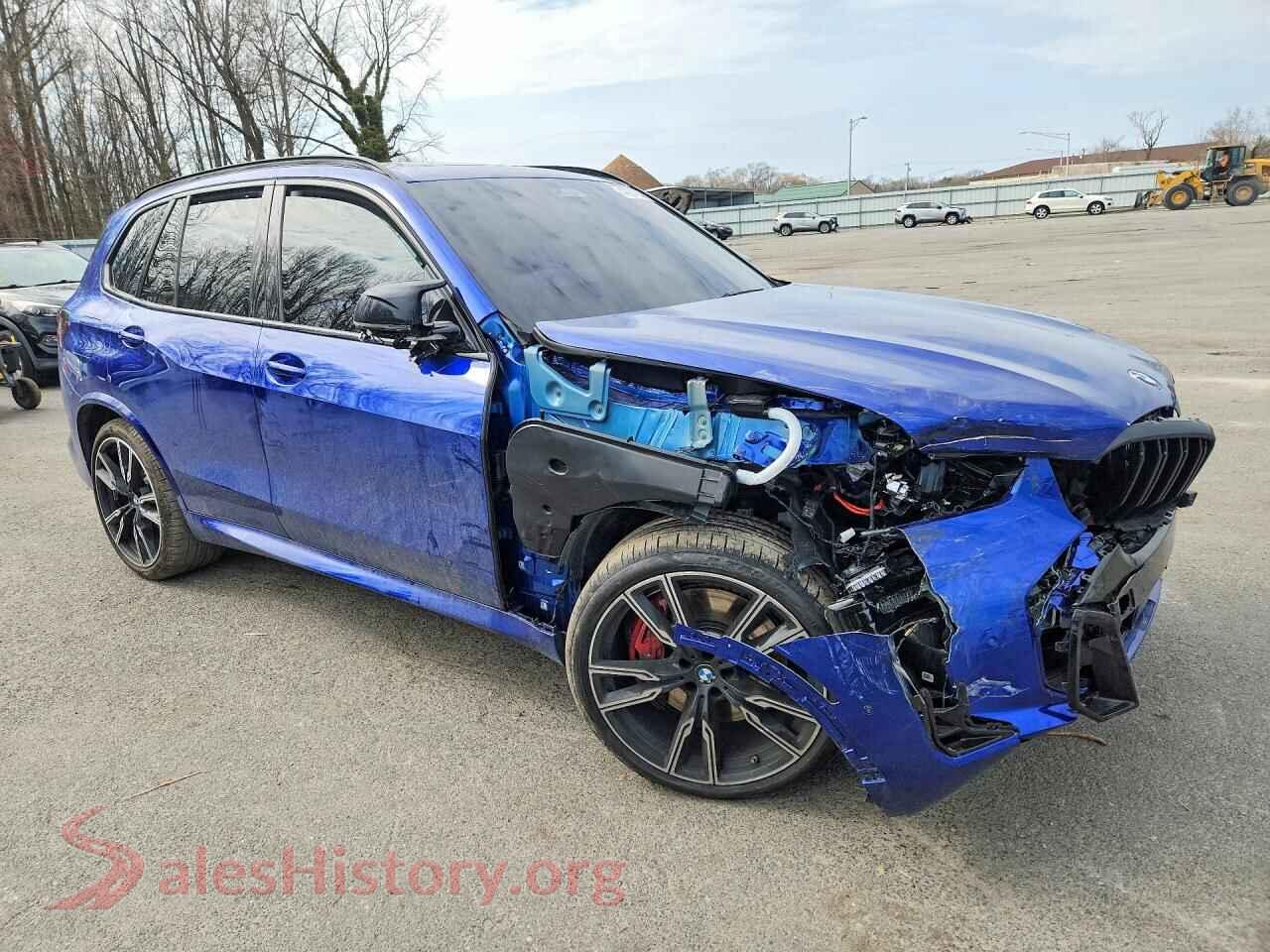 2026 BMW X5 VIN 5UX33EU01T9198792, rear 3/4 view