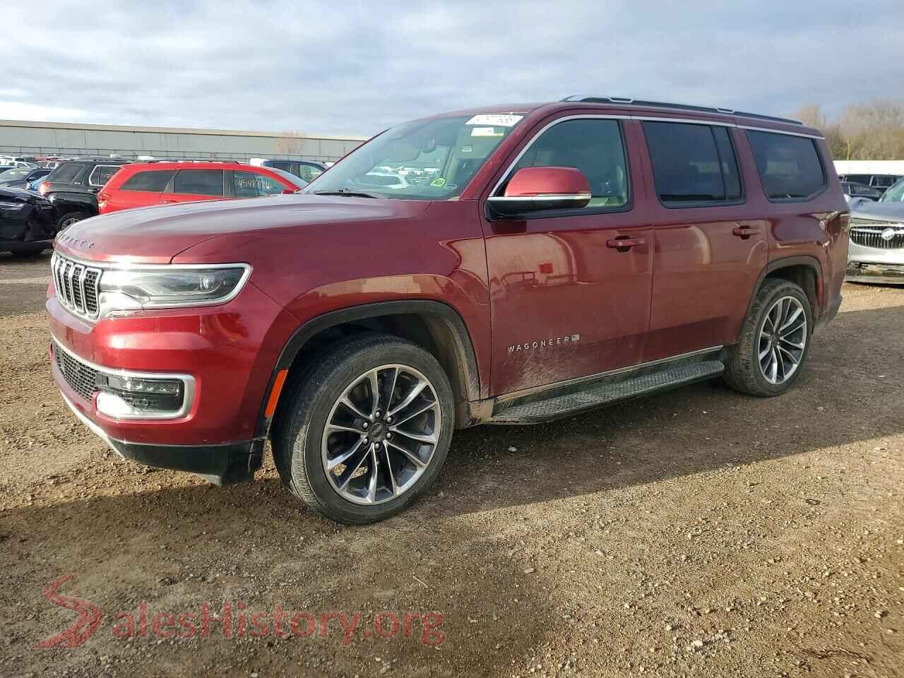2022 JEEP WAGONEER VIN 1C4SJVBT5NS124531, auction photo
