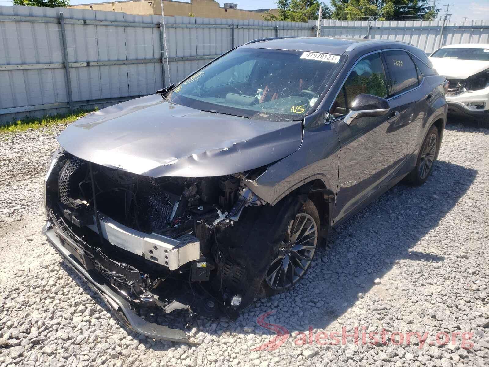 2T2BZMCA9GC032886 2016 LEXUS RX350