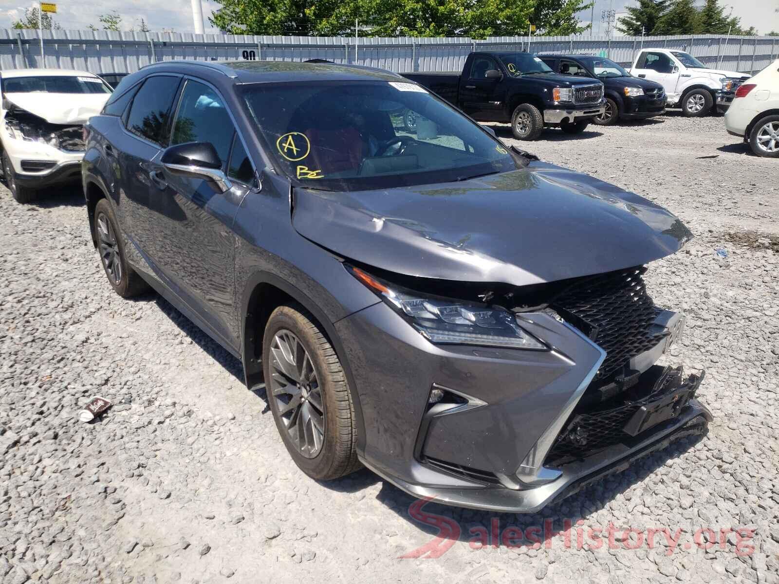 2T2BZMCA9GC032886 2016 LEXUS RX350