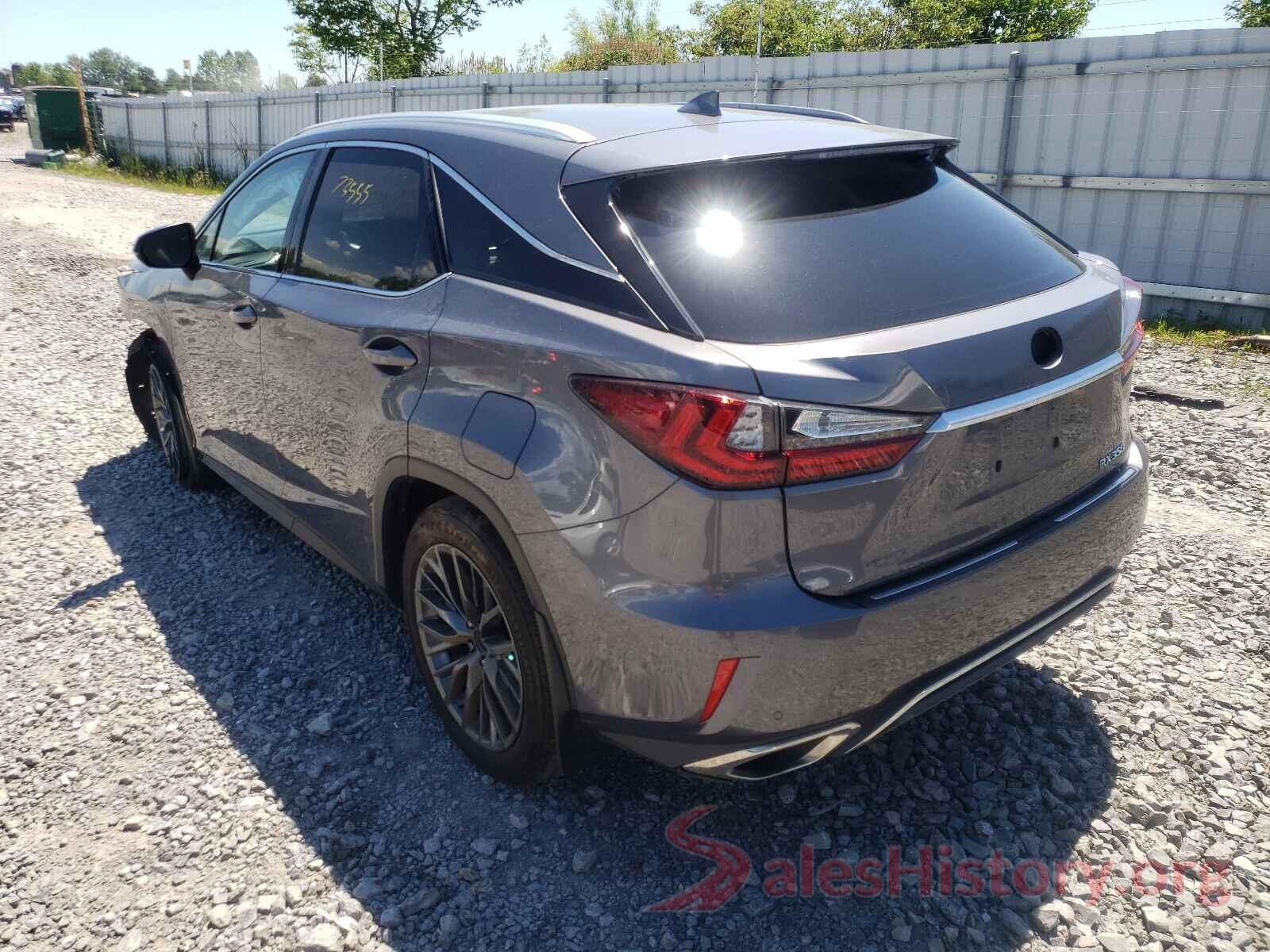 2T2BZMCA9GC032886 2016 LEXUS RX350