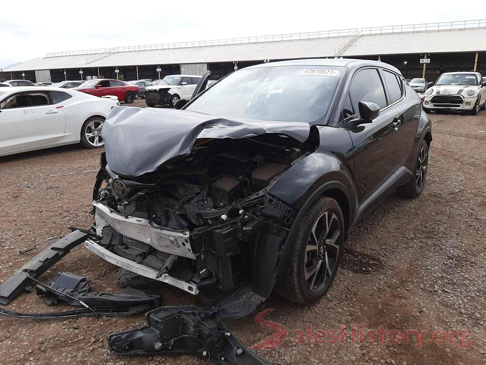 JTNKHMBX1K1015182 2019 TOYOTA C-HR