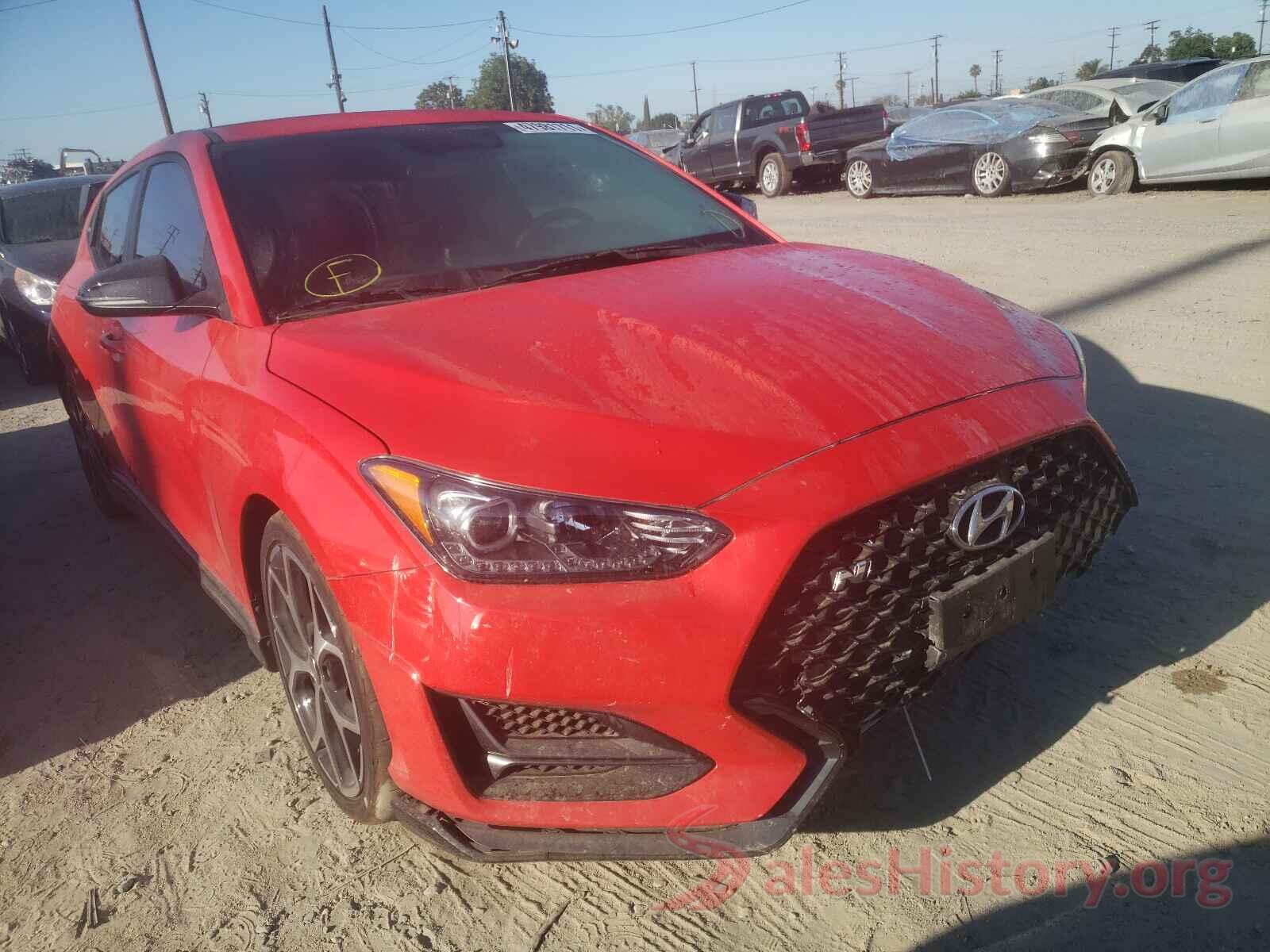 KMHT36AHXLU003377 2020 HYUNDAI VELOSTER