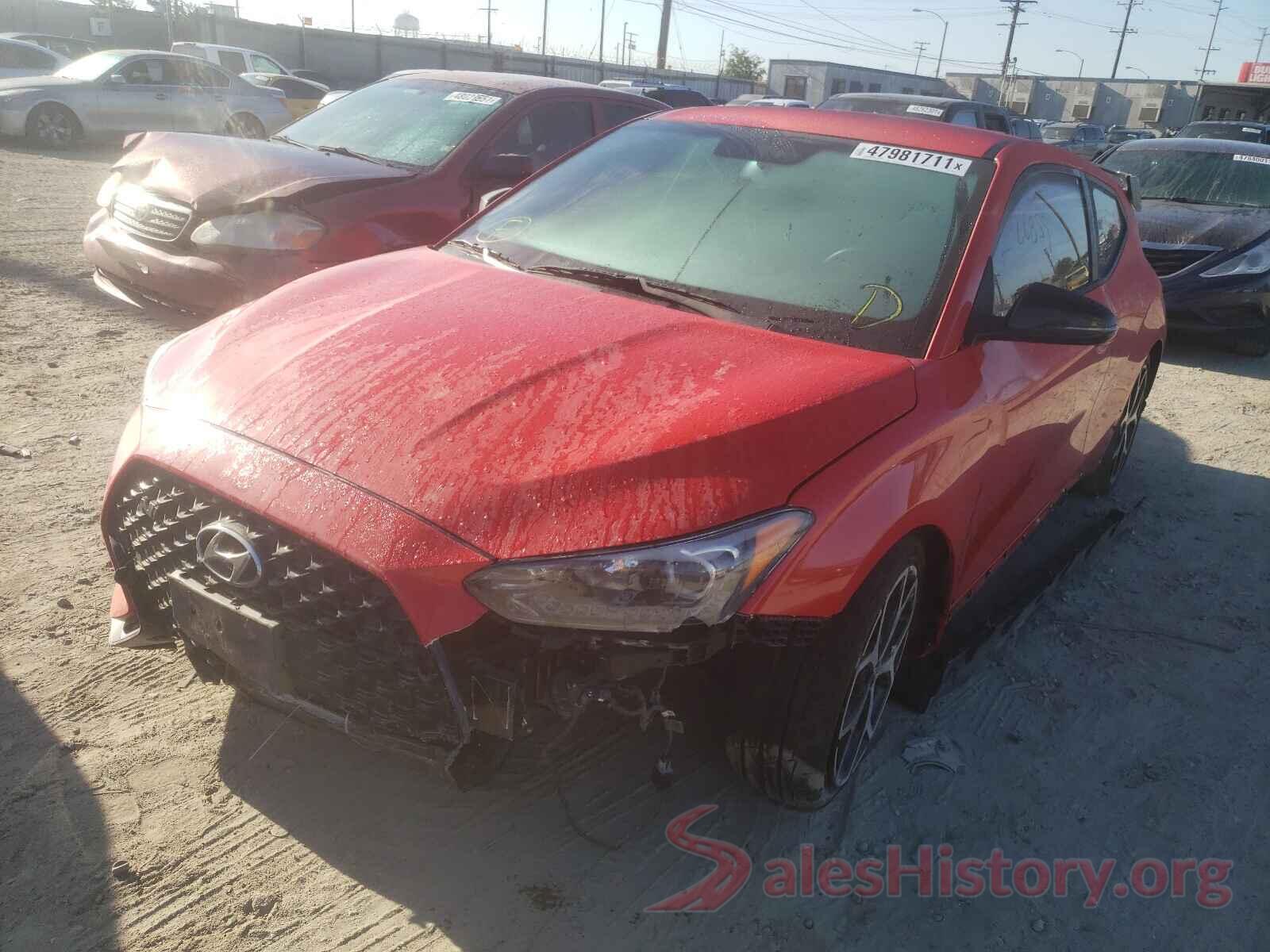 KMHT36AHXLU003377 2020 HYUNDAI VELOSTER