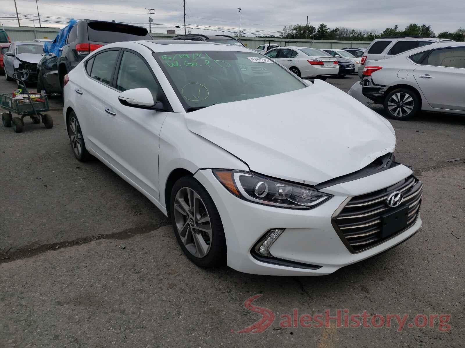 5NPD84LF0HH012536 2017 HYUNDAI ELANTRA