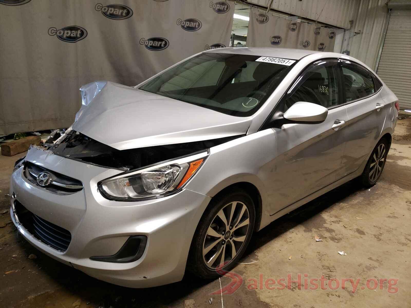 KMHCT4AE6HU335088 2017 HYUNDAI ACCENT