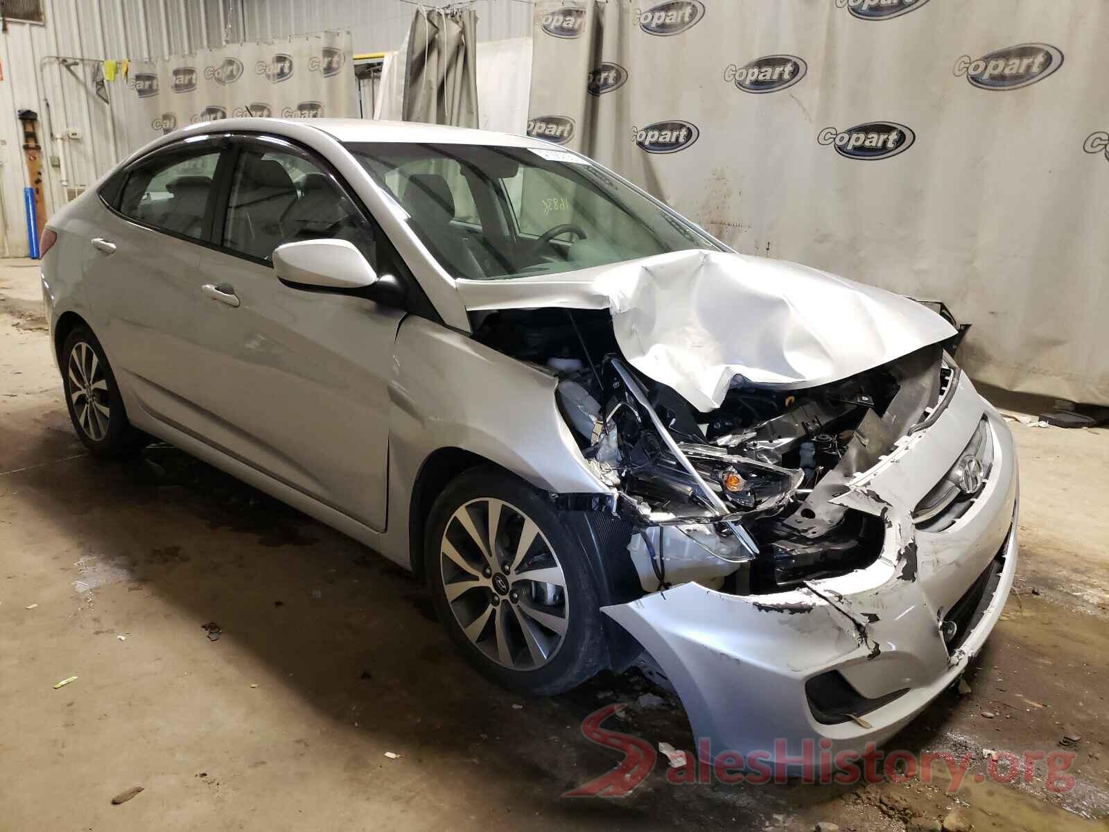 KMHCT4AE6HU335088 2017 HYUNDAI ACCENT