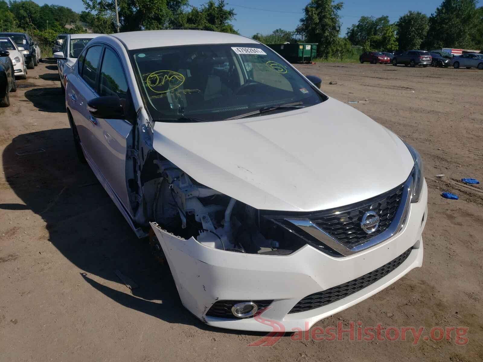 3N1AB7AP0HY287170 2017 NISSAN SENTRA