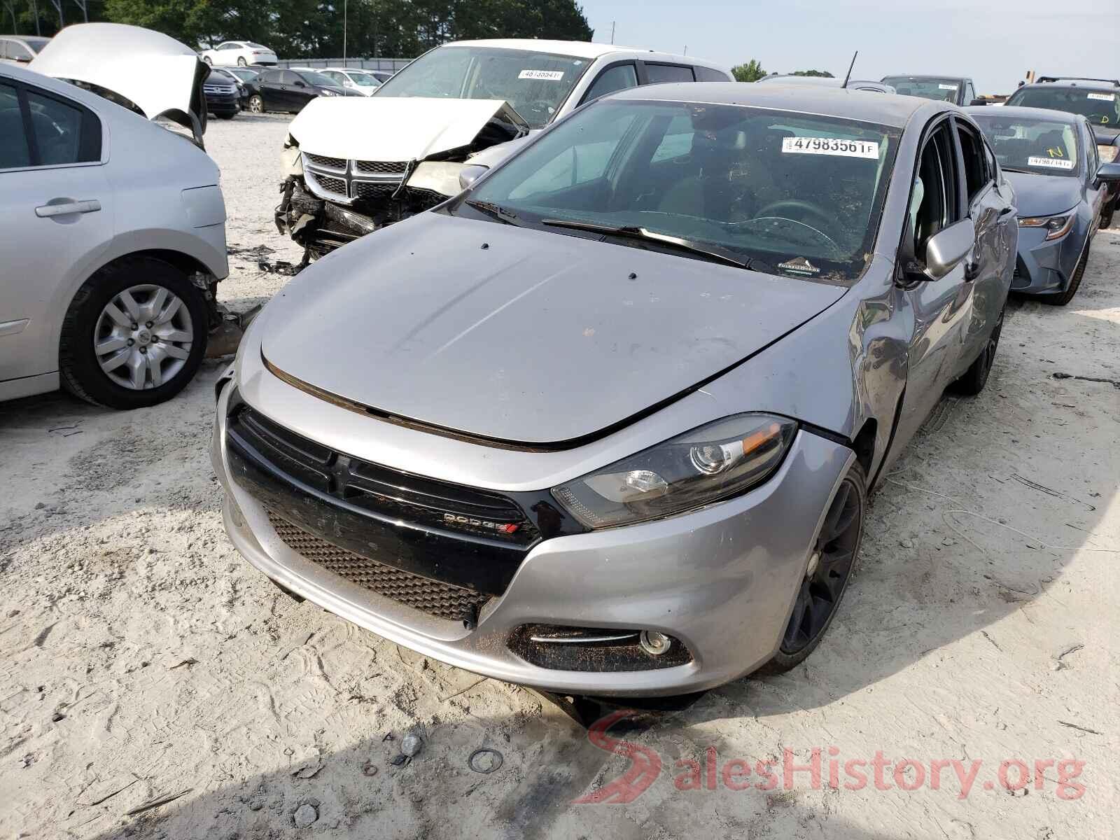 1C3CDFAA2GD549007 2016 DODGE DART