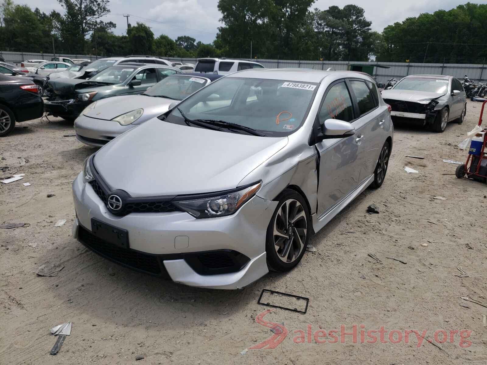 JTNKARJEXGJ500784 2016 TOYOTA SCION