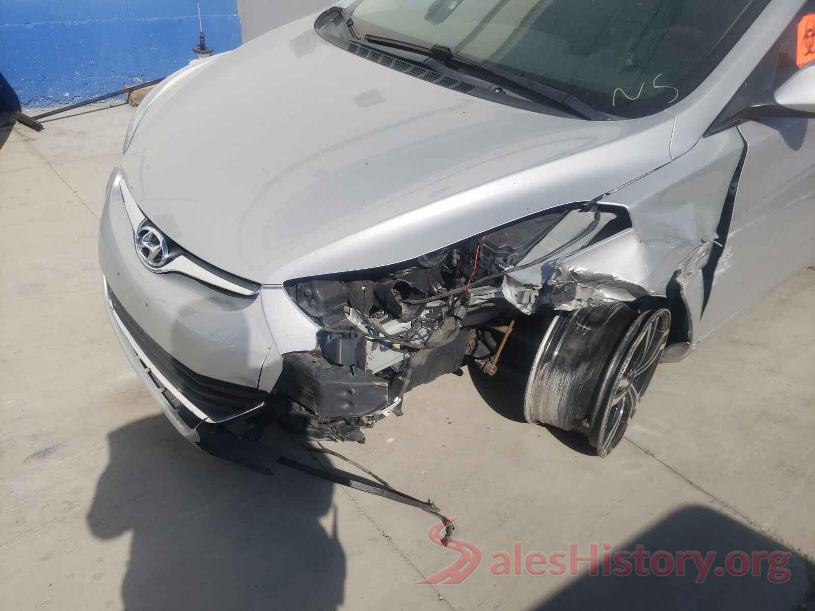 5NPDH4AE2GH714866 2016 HYUNDAI ELANTRA