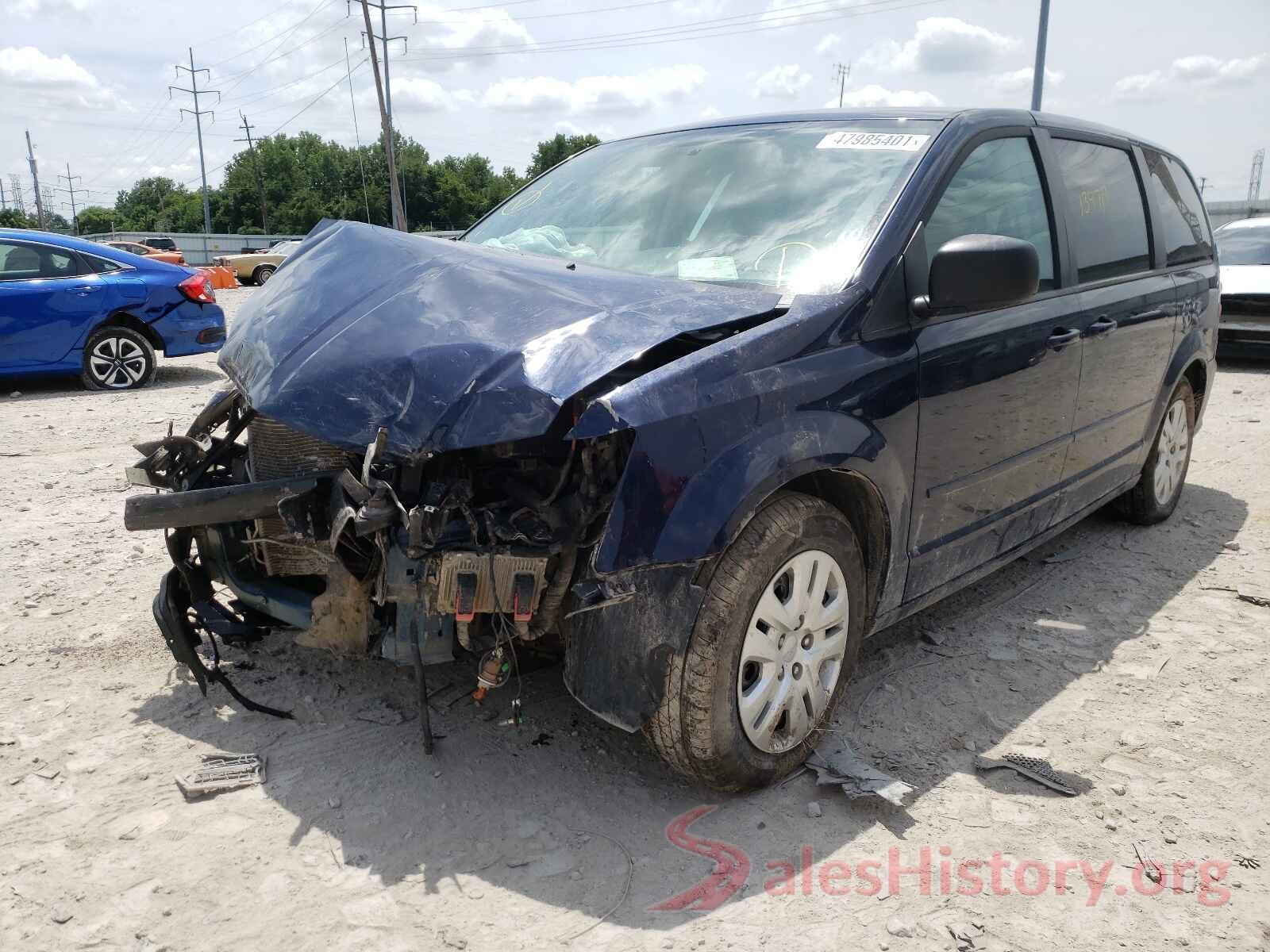 2C4RDGBG0HR671765 2017 DODGE GRAND CARA