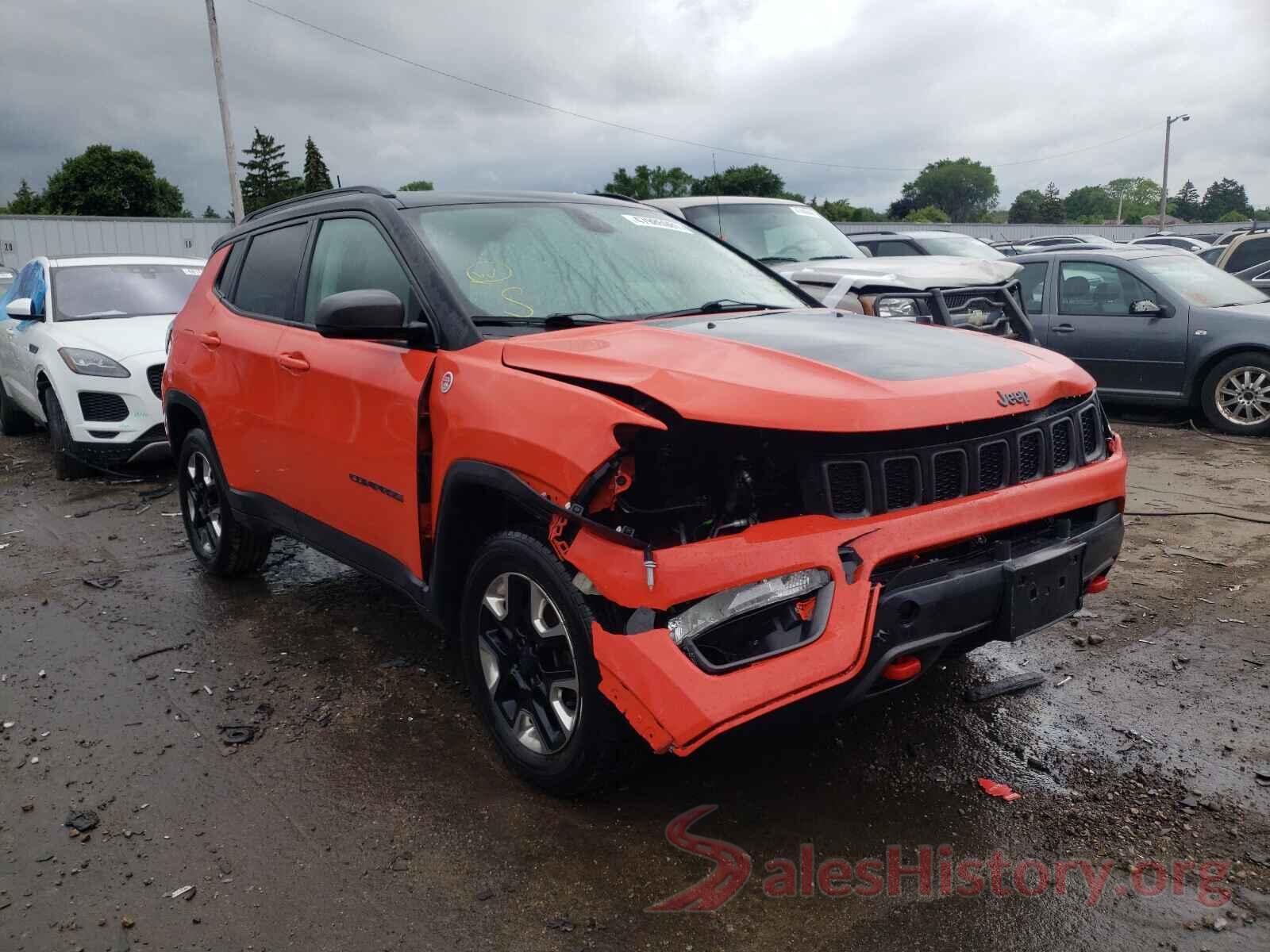 3C4NJDDB6HT631016 2017 JEEP COMPASS