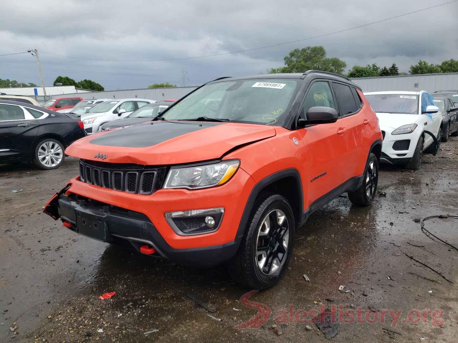 3C4NJDDB6HT631016 2017 JEEP COMPASS