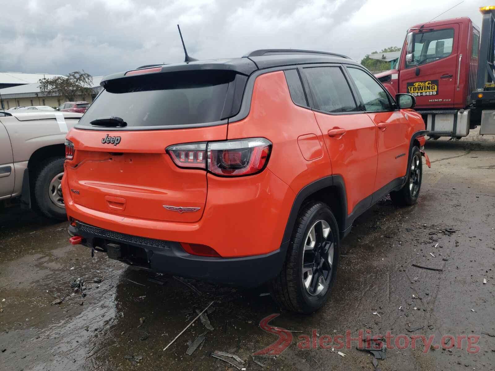 3C4NJDDB6HT631016 2017 JEEP COMPASS