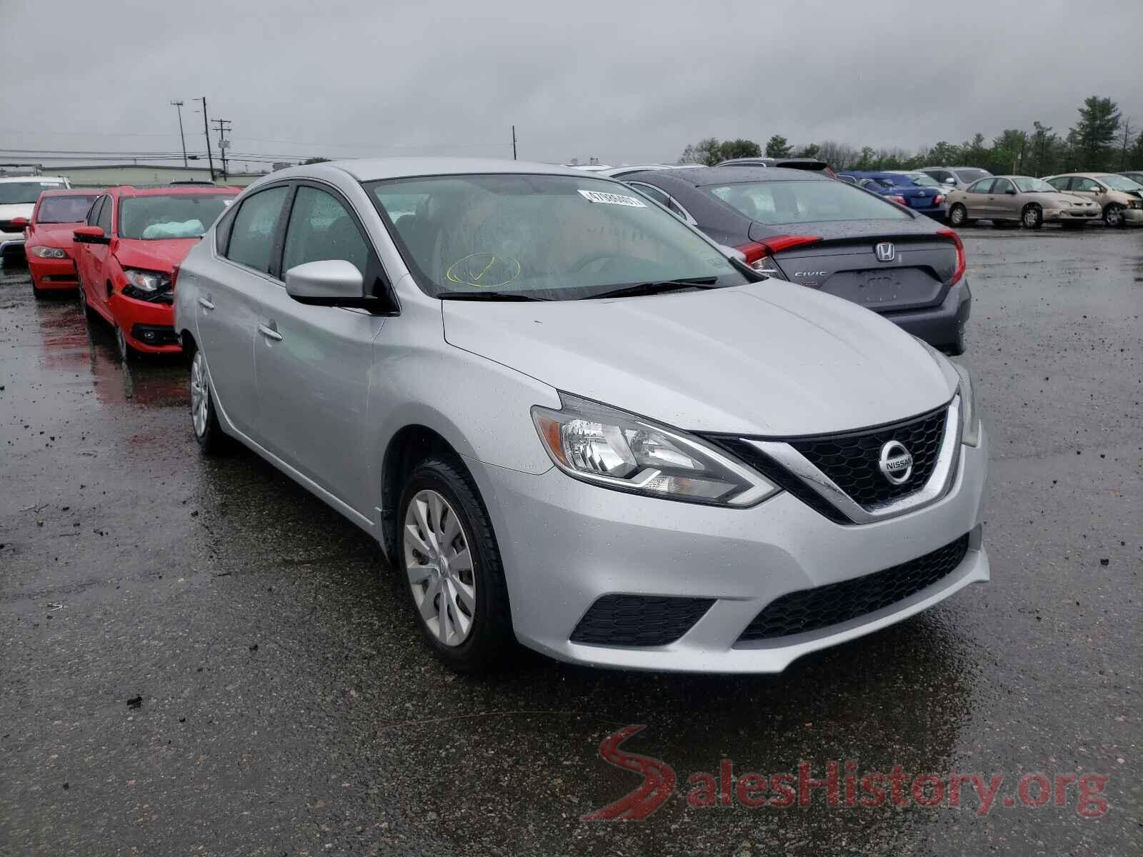 3N1AB7AP0HY380934 2017 NISSAN SENTRA