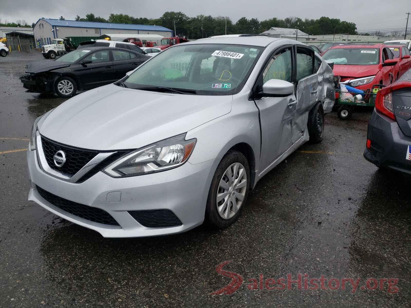 3N1AB7AP0HY380934 2017 NISSAN SENTRA