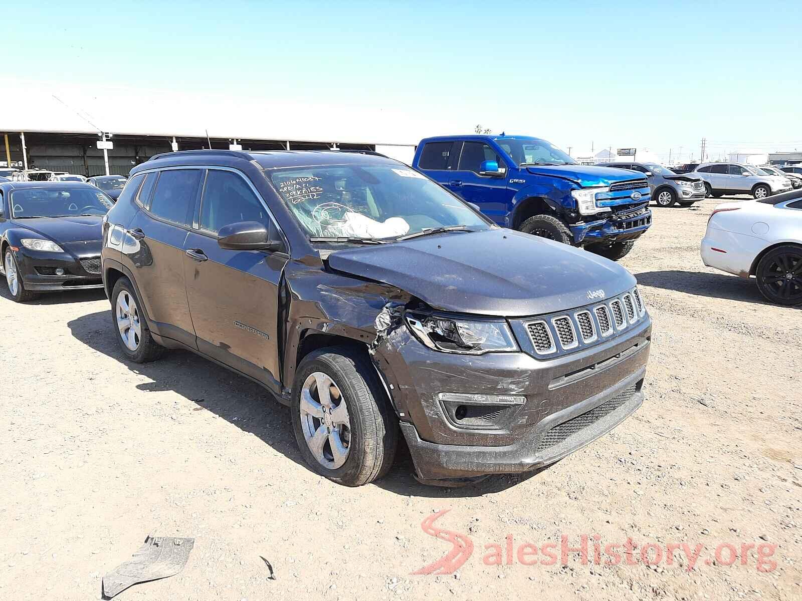 3C4NJCBB5KT856242 2019 JEEP COMPASS