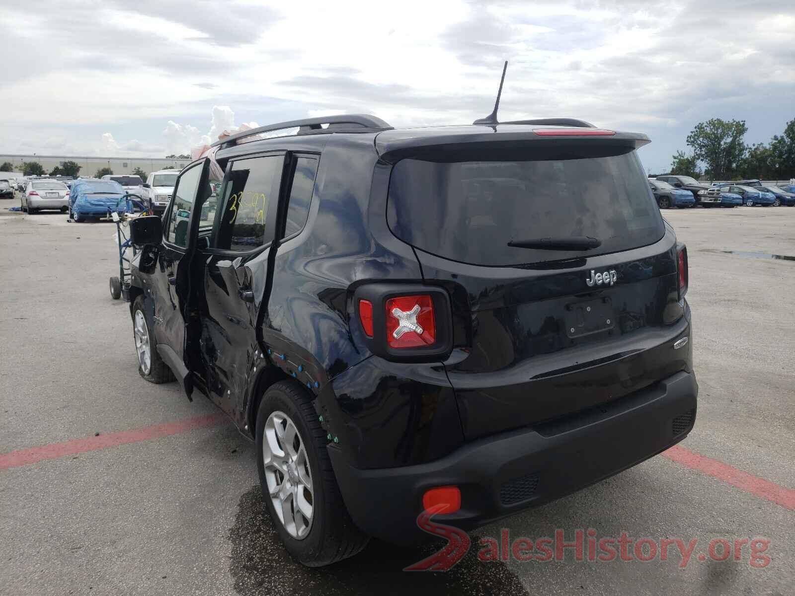 ZACCJABT3GPE33307 2016 JEEP RENEGADE