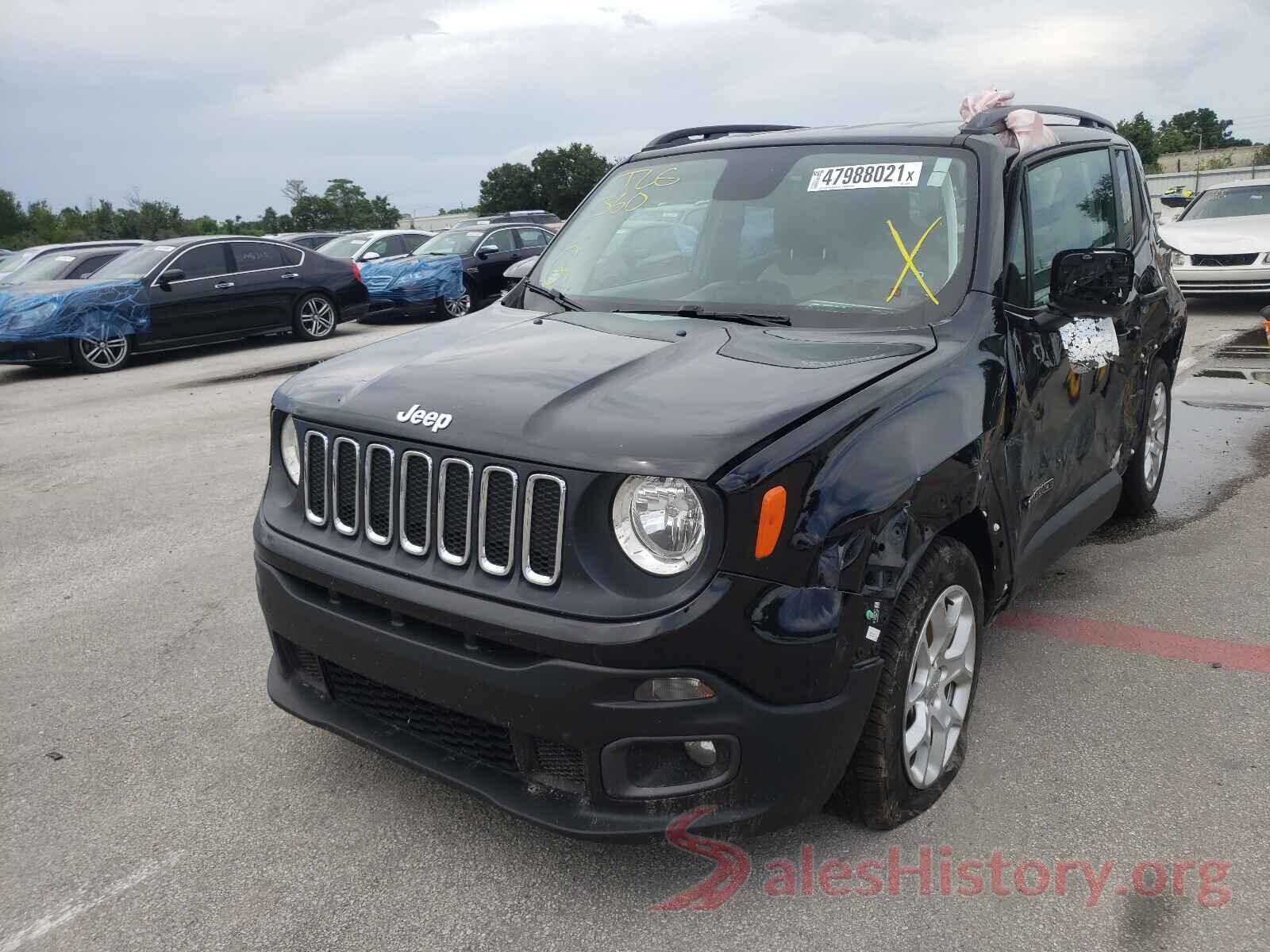 ZACCJABT3GPE33307 2016 JEEP RENEGADE