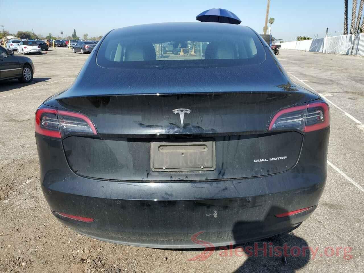 5YJ3E1EB9NF305181 2022 TESLA MODEL 3