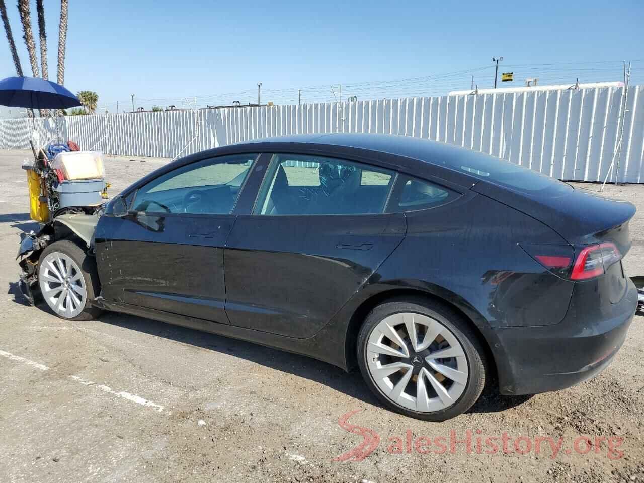 5YJ3E1EB9NF305181 2022 TESLA MODEL 3