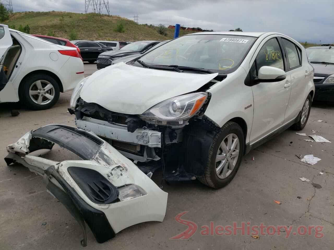 JTDKDTB39H1594891 2017 TOYOTA PRIUS