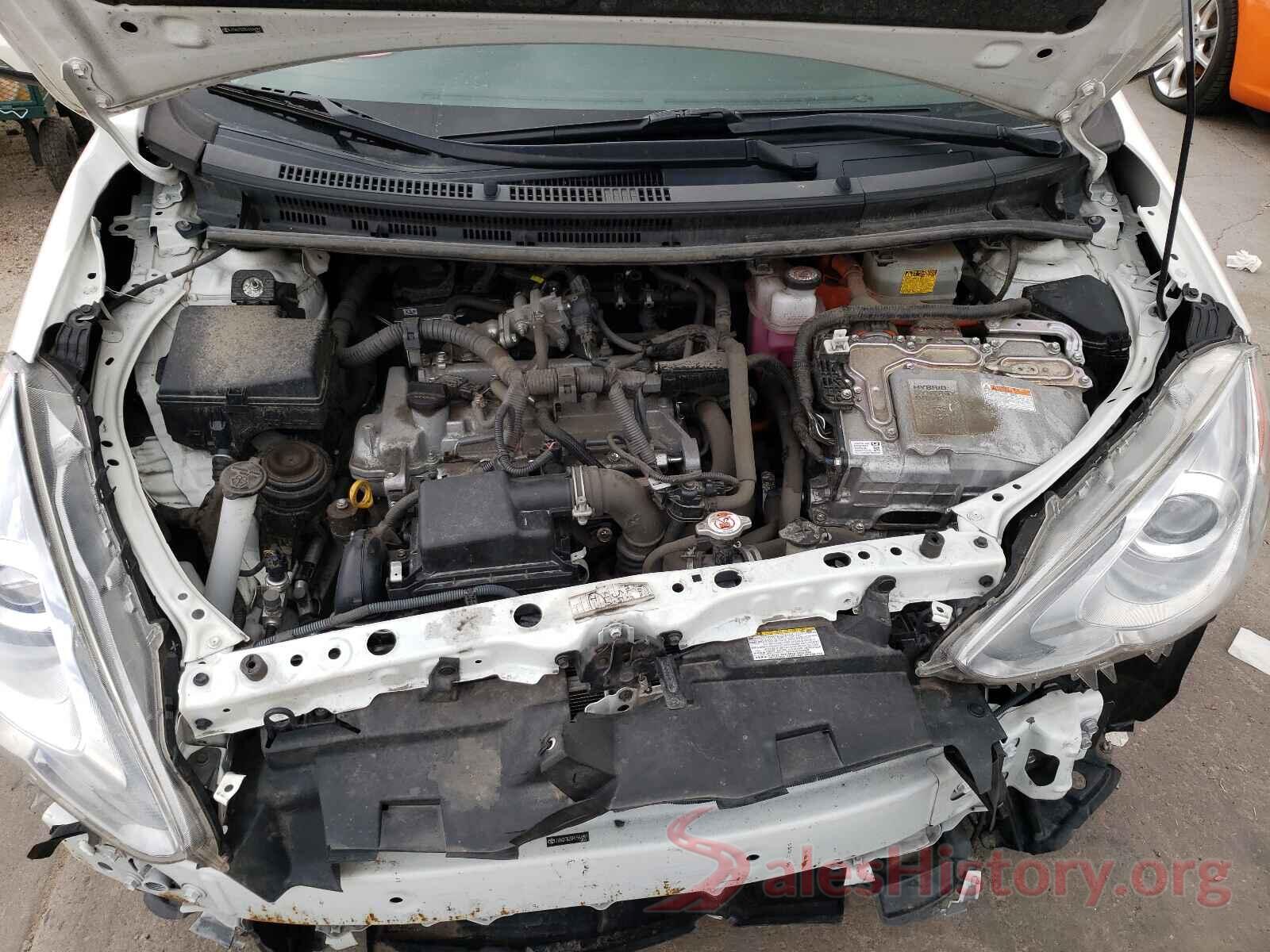 JTDKDTB39H1594891 2017 TOYOTA PRIUS