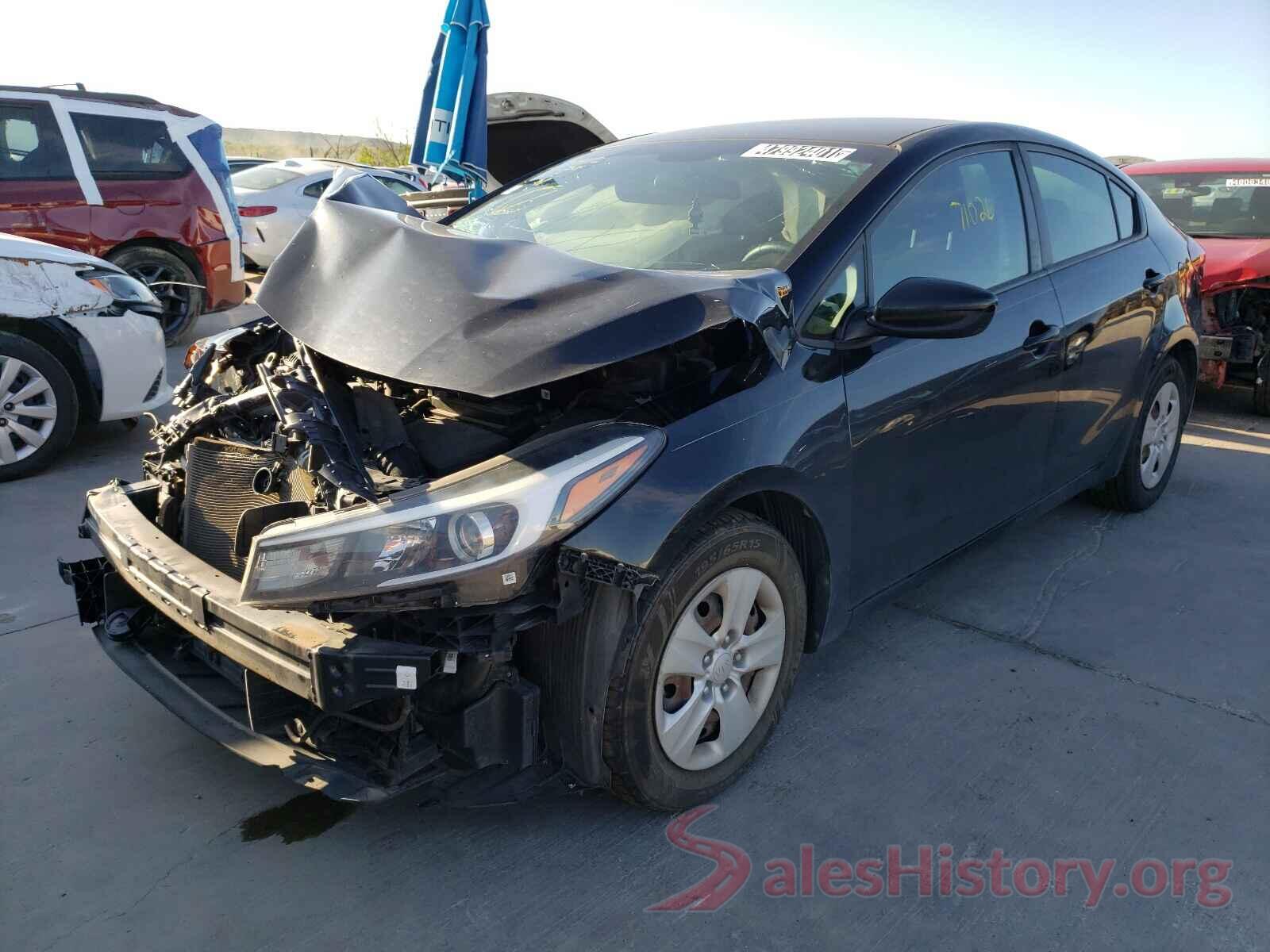 3KPFK4A72HE020874 2017 KIA FORTE