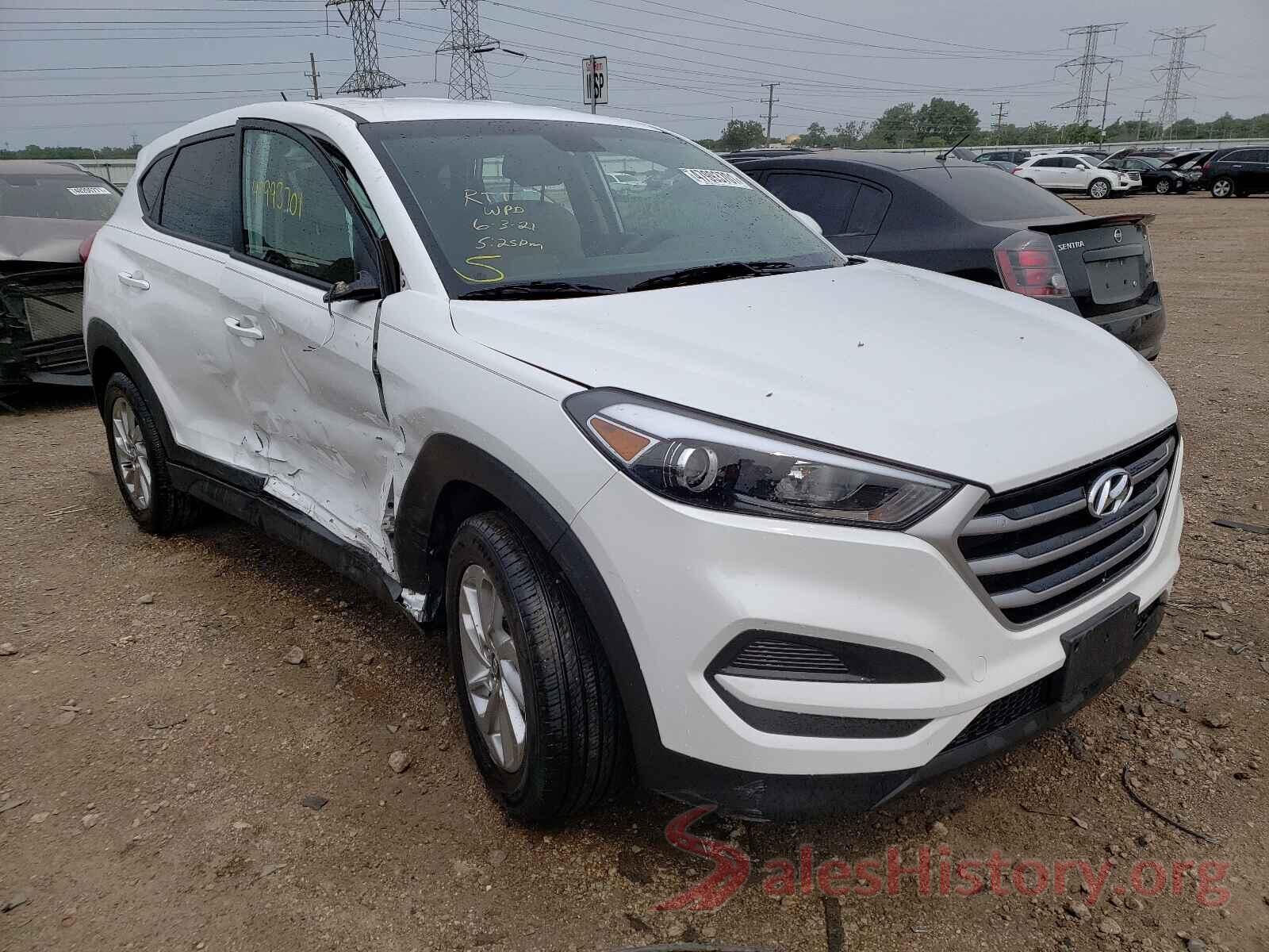 KM8J2CA40JU684491 2018 HYUNDAI TUCSON