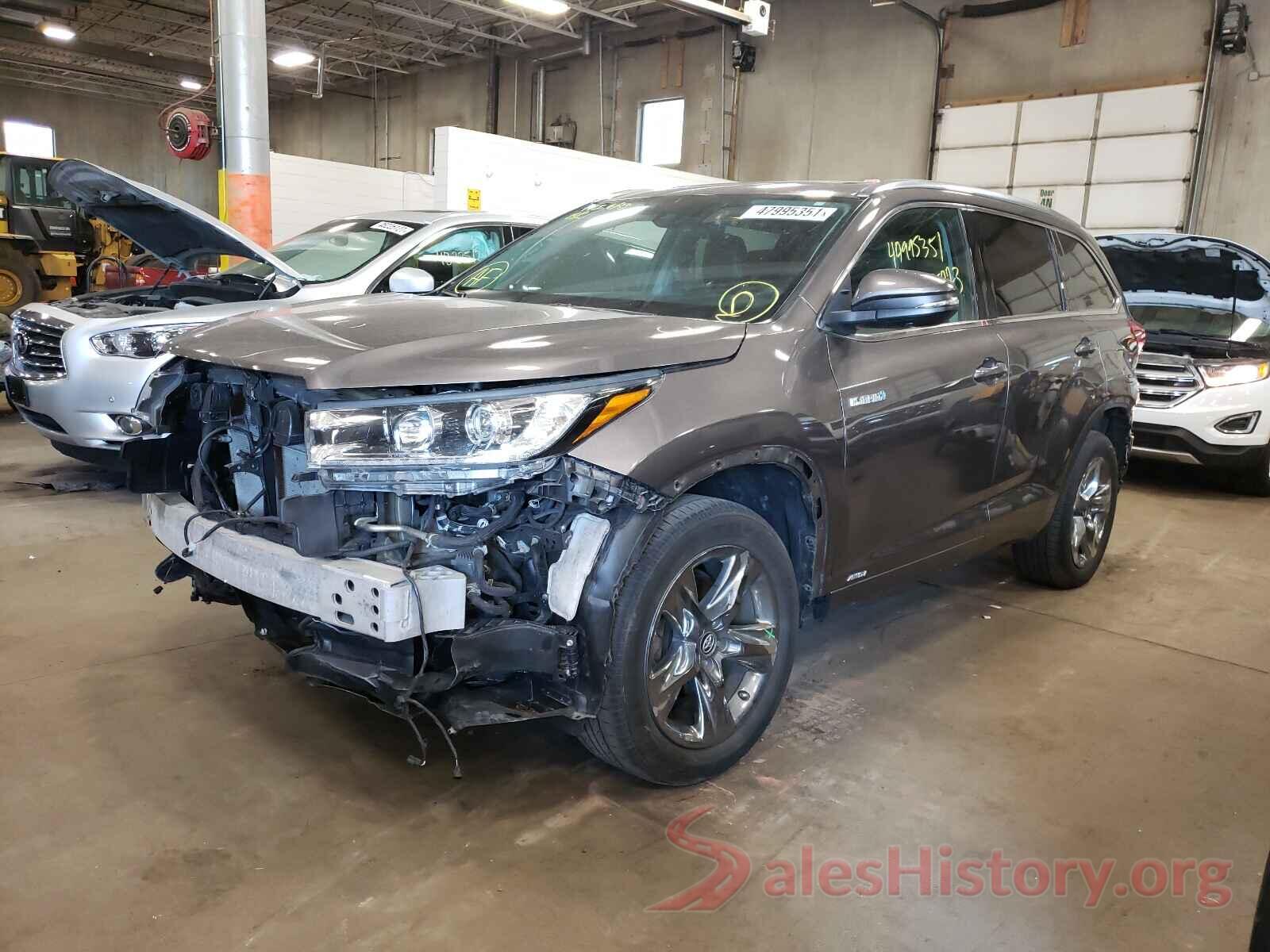 5TDDGRFH9KS054119 2019 TOYOTA HIGHLANDER