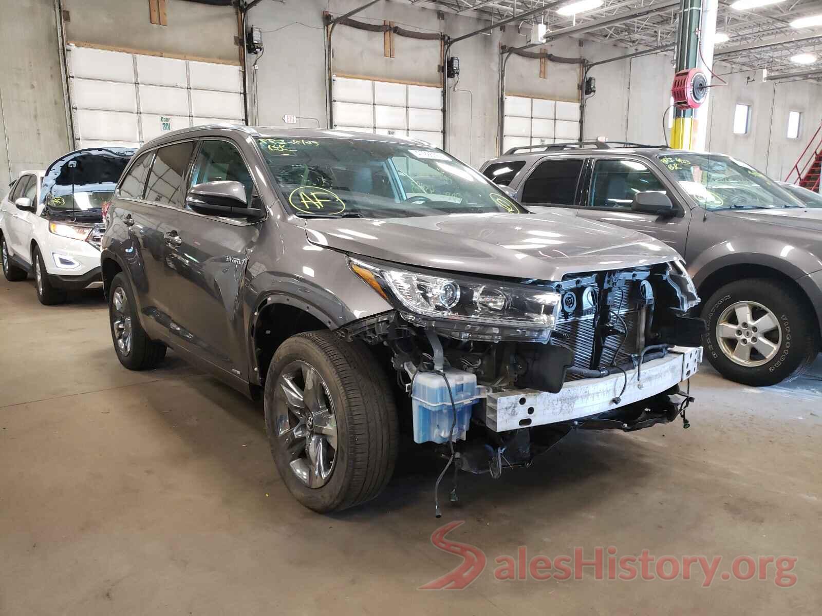 5TDDGRFH9KS054119 2019 TOYOTA HIGHLANDER