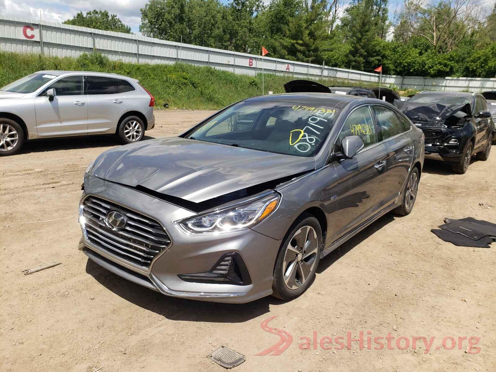 KMHE34L3XJA087195 2018 HYUNDAI SONATA