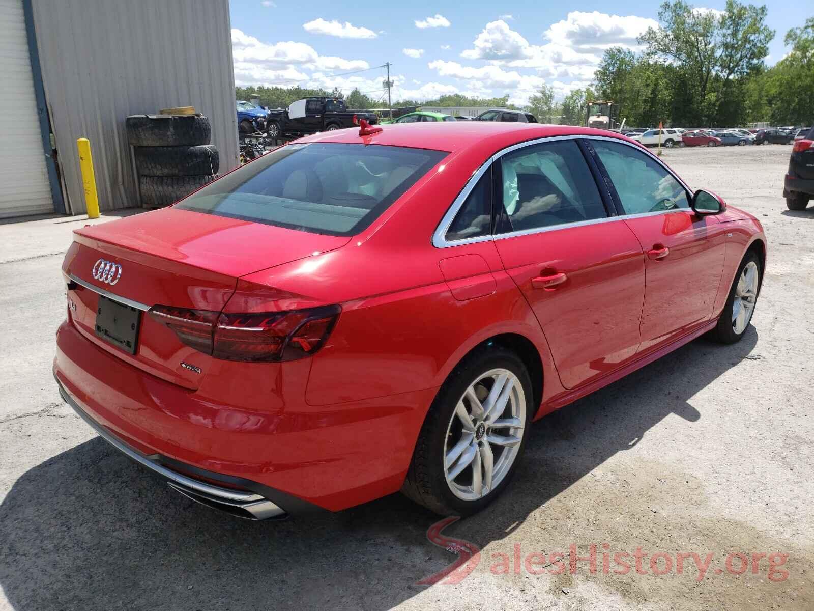 WAUDNAF42LN014666 2020 AUDI A4