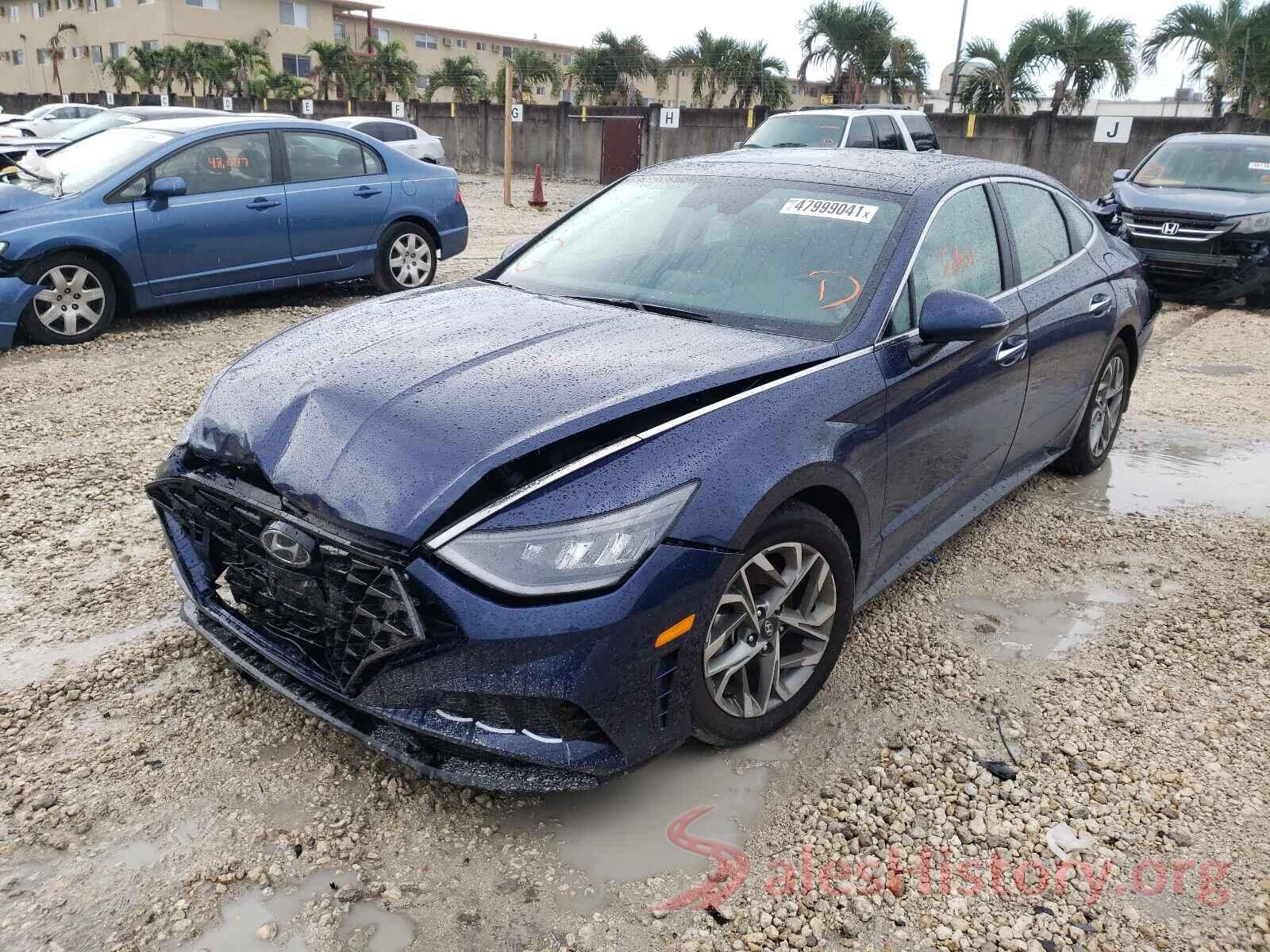 5NPEF4JA3MH083970 2021 HYUNDAI SONATA