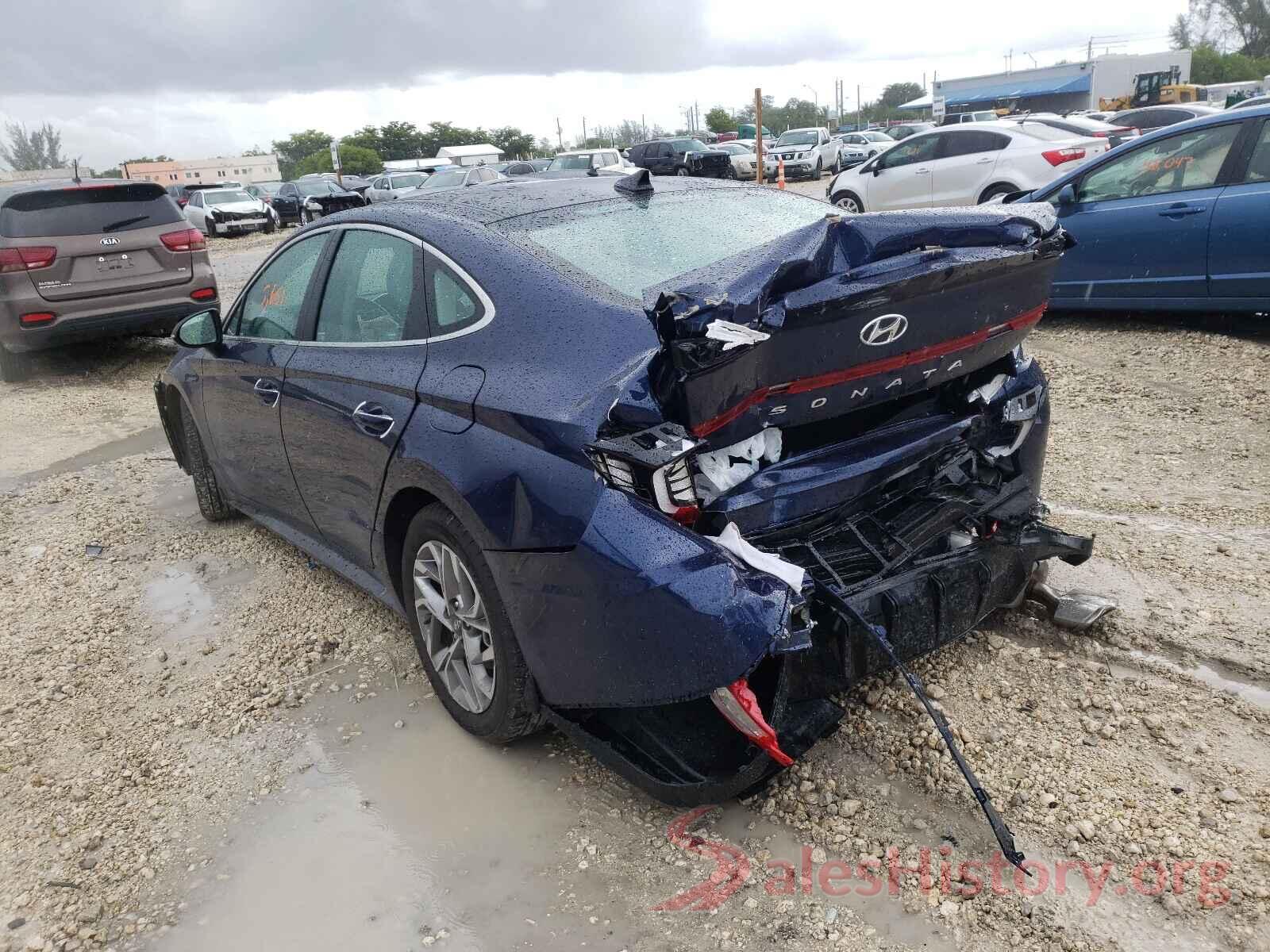 5NPEF4JA3MH083970 2021 HYUNDAI SONATA