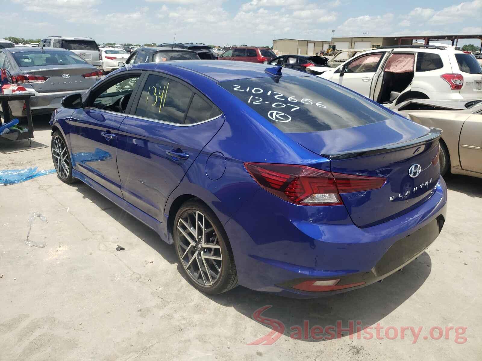 KMHD04LB8LU033830 2020 HYUNDAI ELANTRA