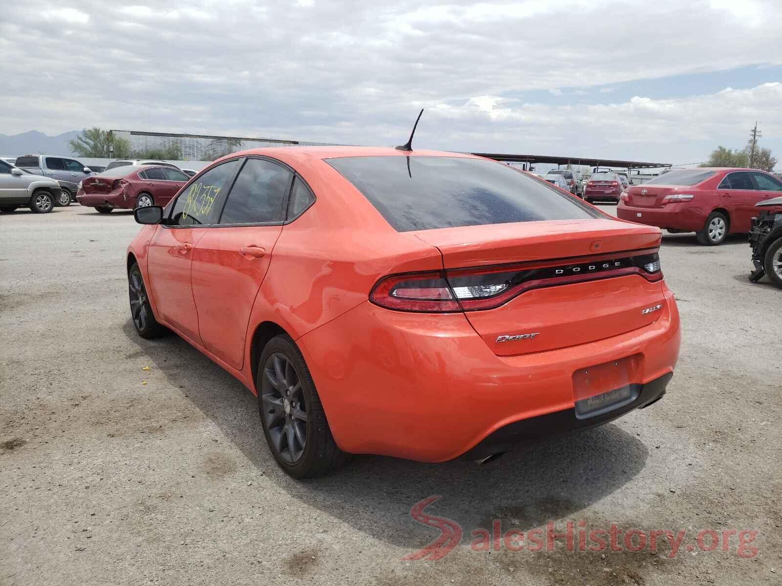 1C3CDFBB1GD682445 2016 DODGE DART