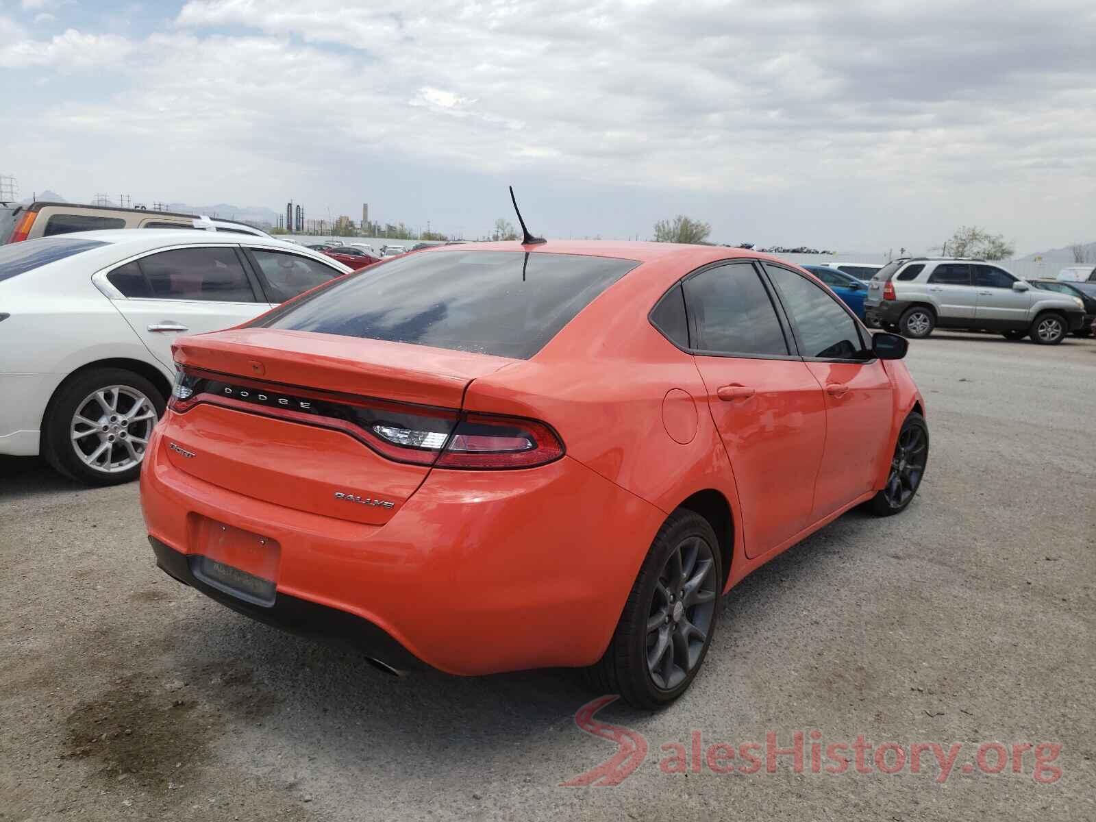 1C3CDFBB1GD682445 2016 DODGE DART