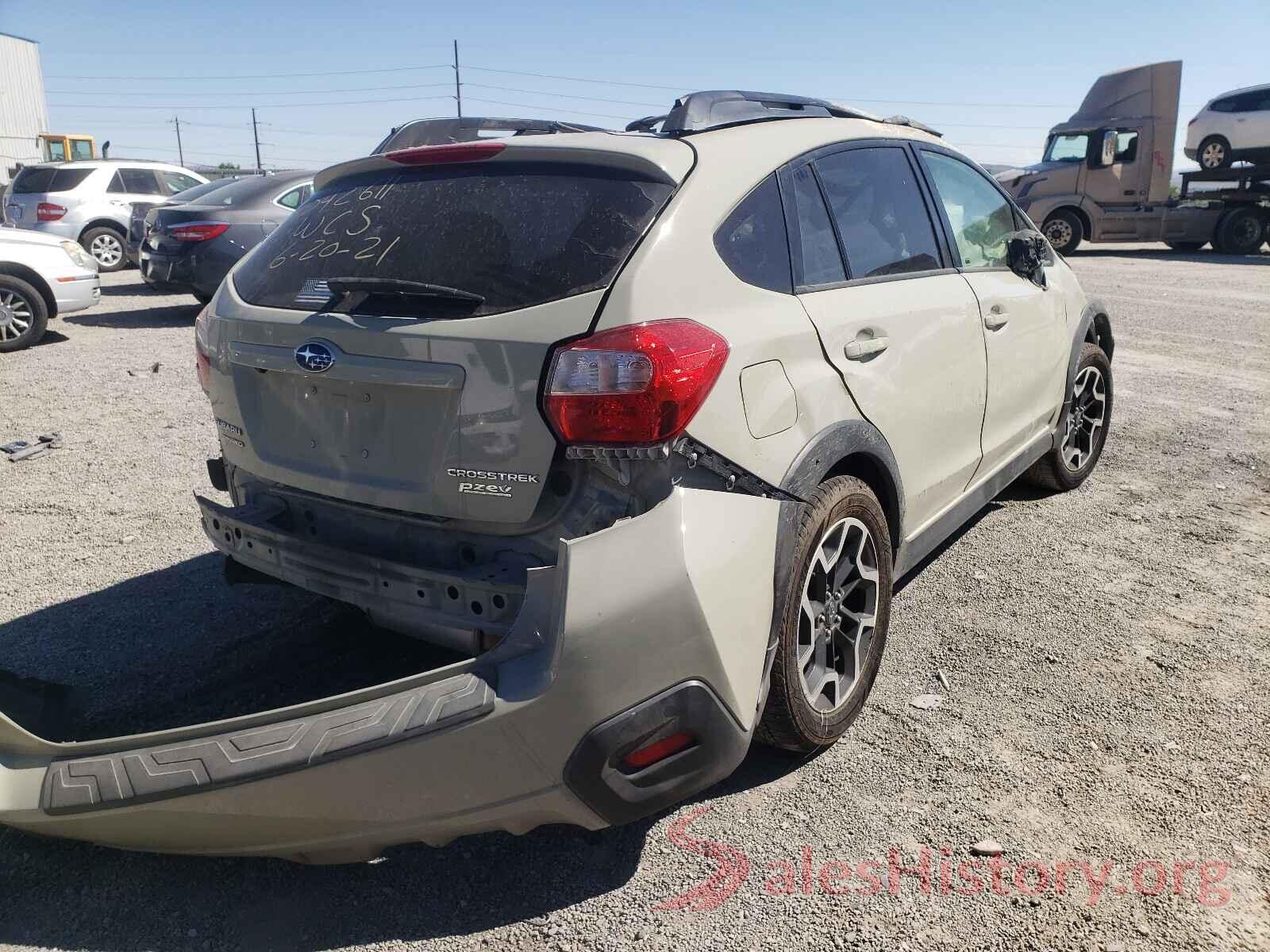 JF2GPABCXG8342611 2016 SUBARU CROSSTREK