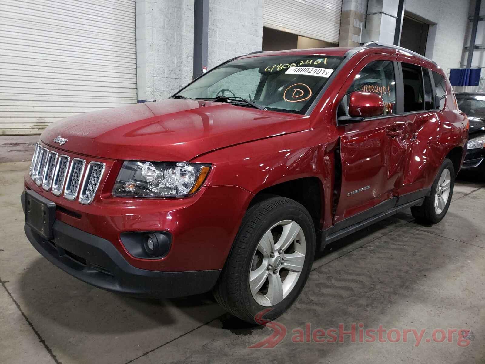 1C4NJDEB3HD177814 2017 JEEP COMPASS