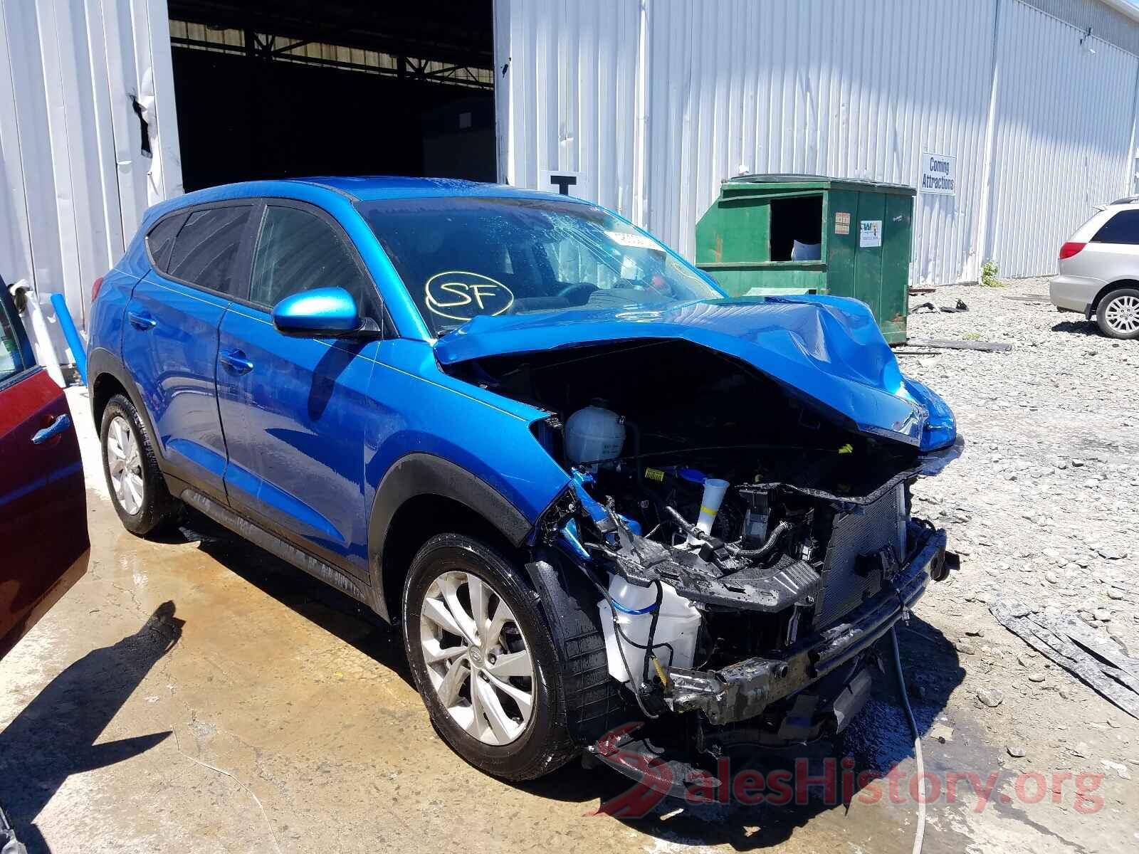 KM8J2CA44KU040462 2019 HYUNDAI TUCSON