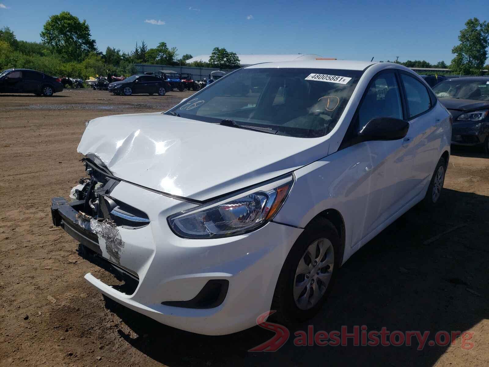 KMHCT4AE5HU174328 2017 HYUNDAI ACCENT