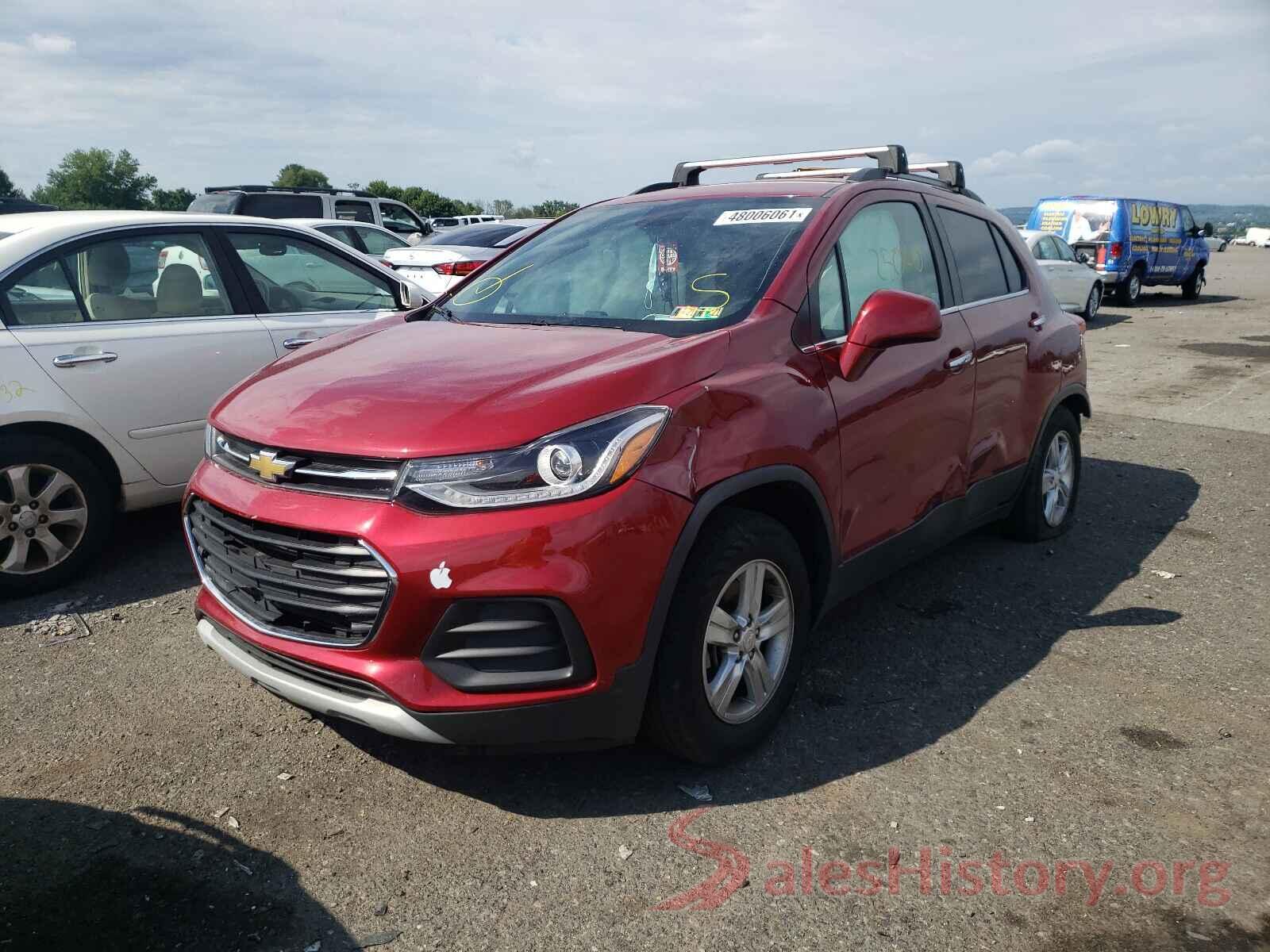 3GNCJLSB1KL258745 2019 CHEVROLET TRAX