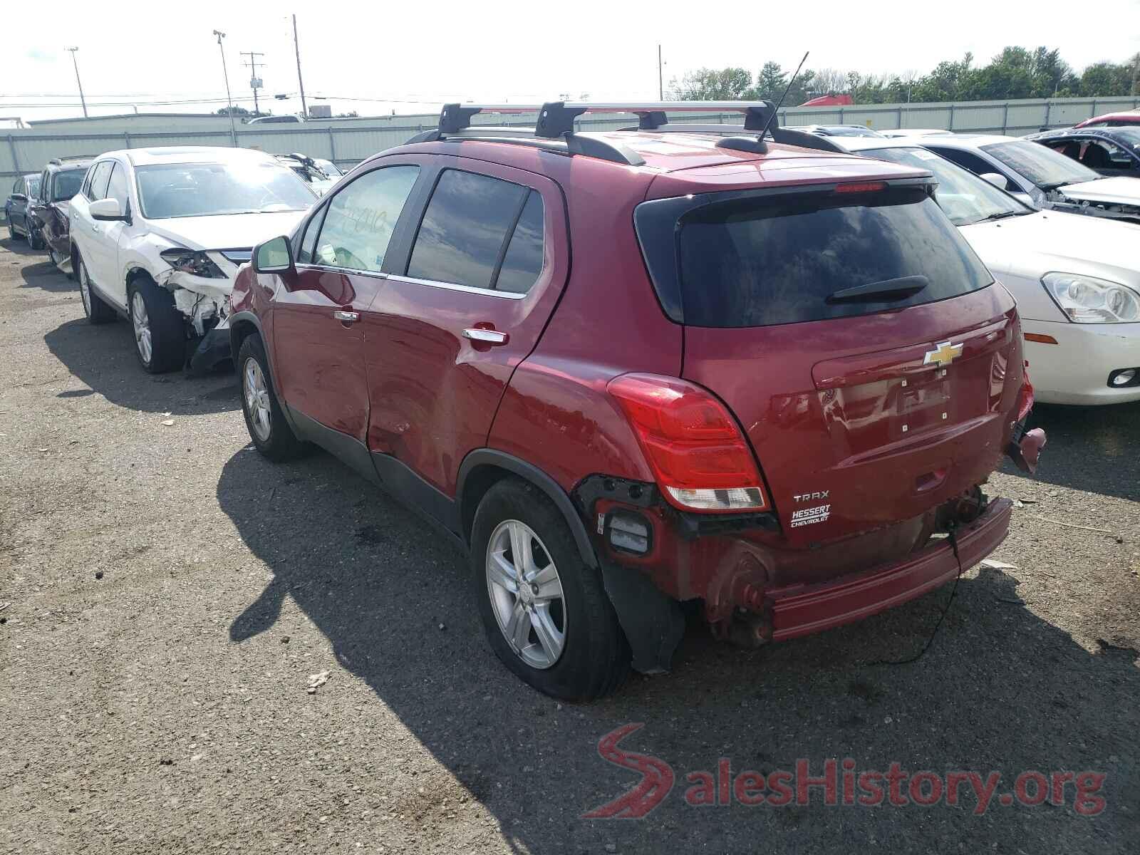 3GNCJLSB1KL258745 2019 CHEVROLET TRAX