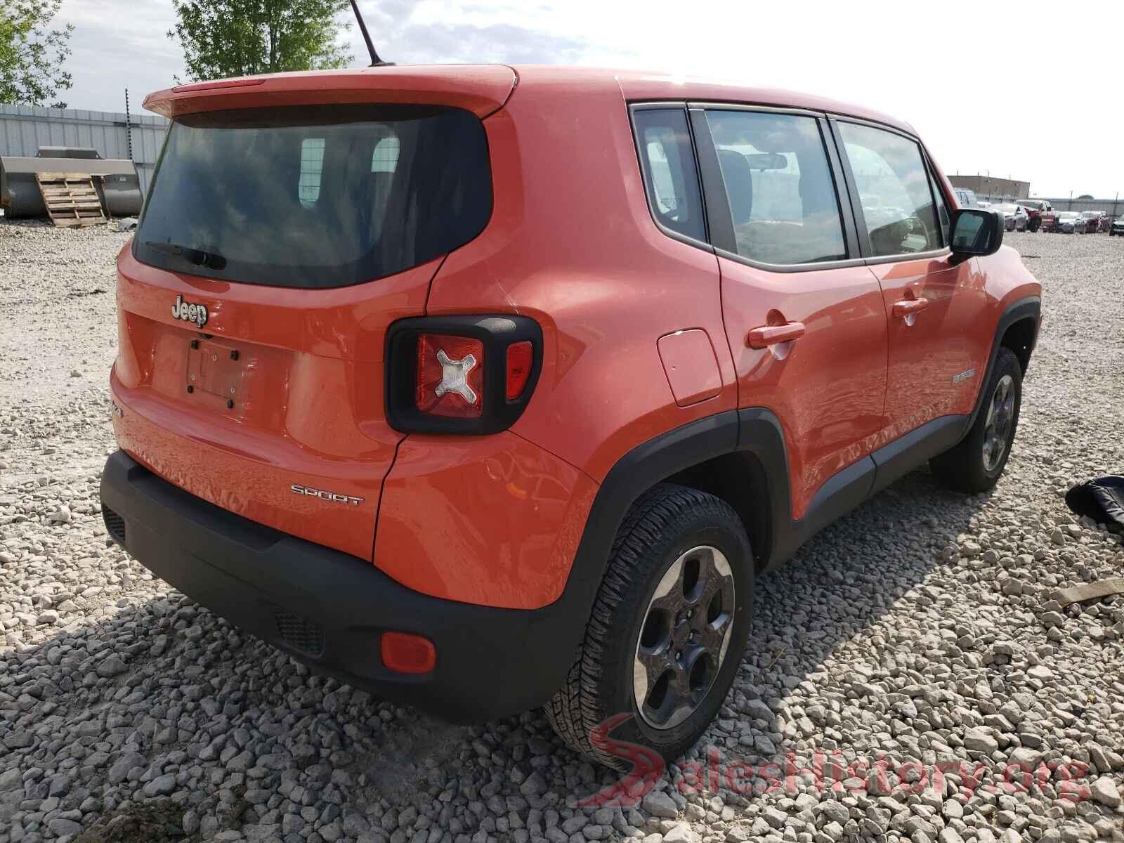 ZACCJBAT4GPD50637 2016 JEEP RENEGADE