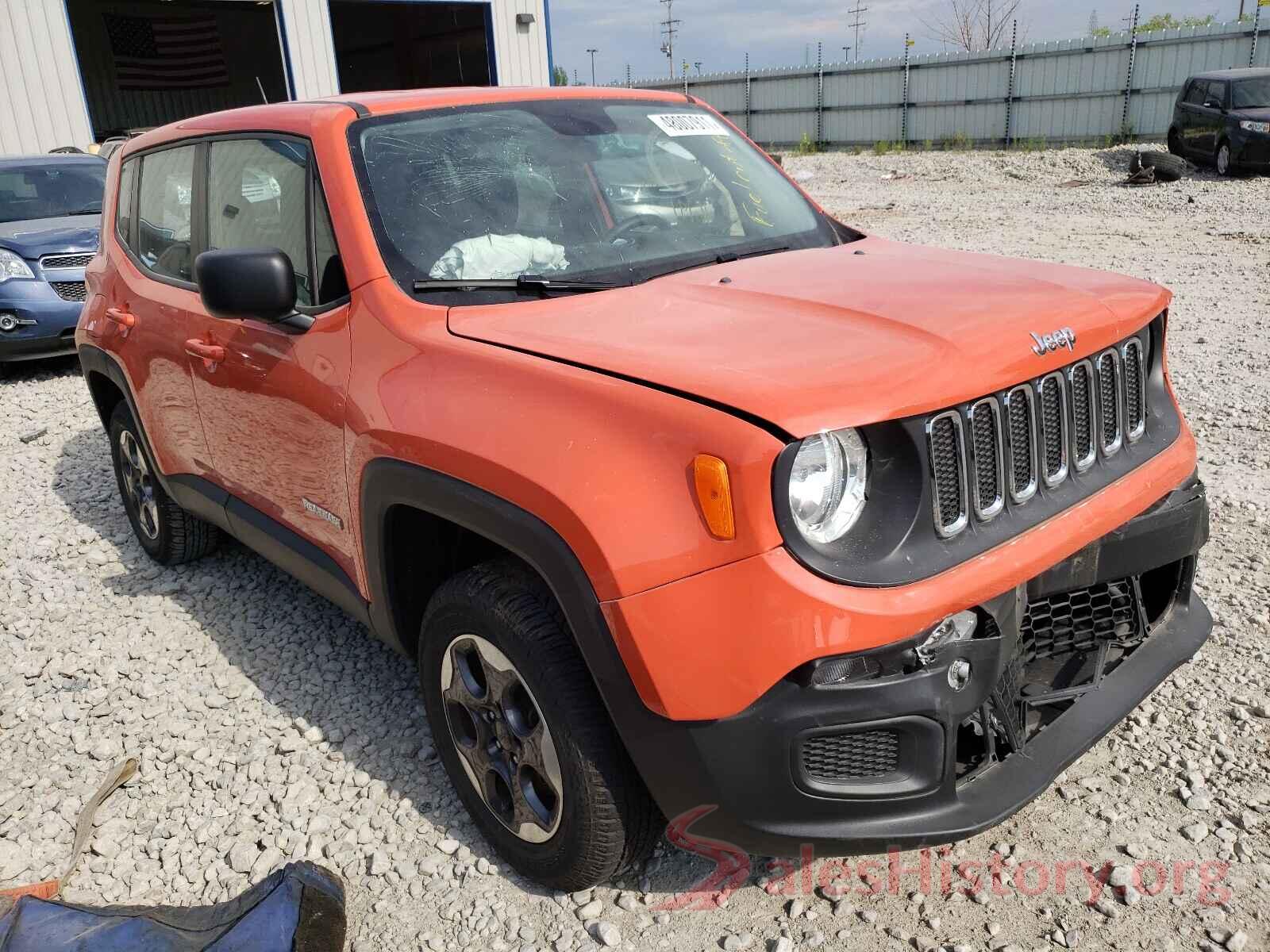 ZACCJBAT4GPD50637 2016 JEEP RENEGADE