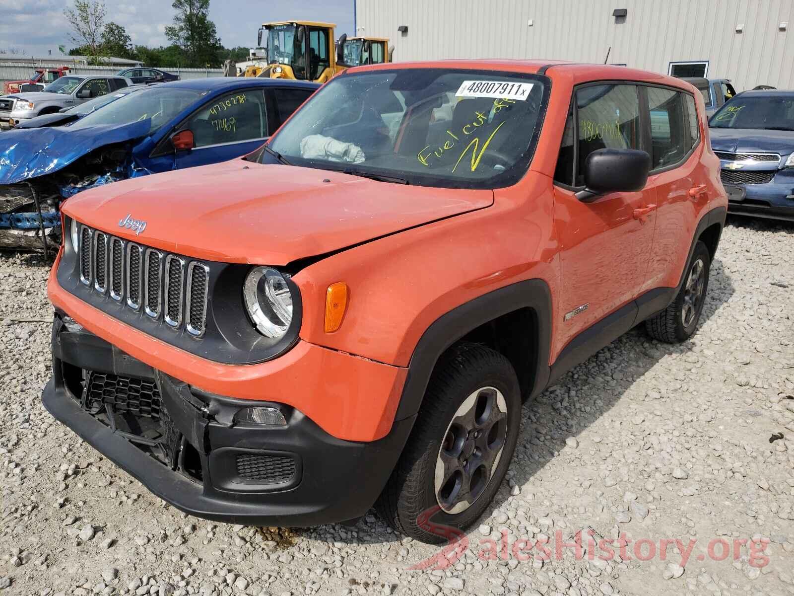 ZACCJBAT4GPD50637 2016 JEEP RENEGADE